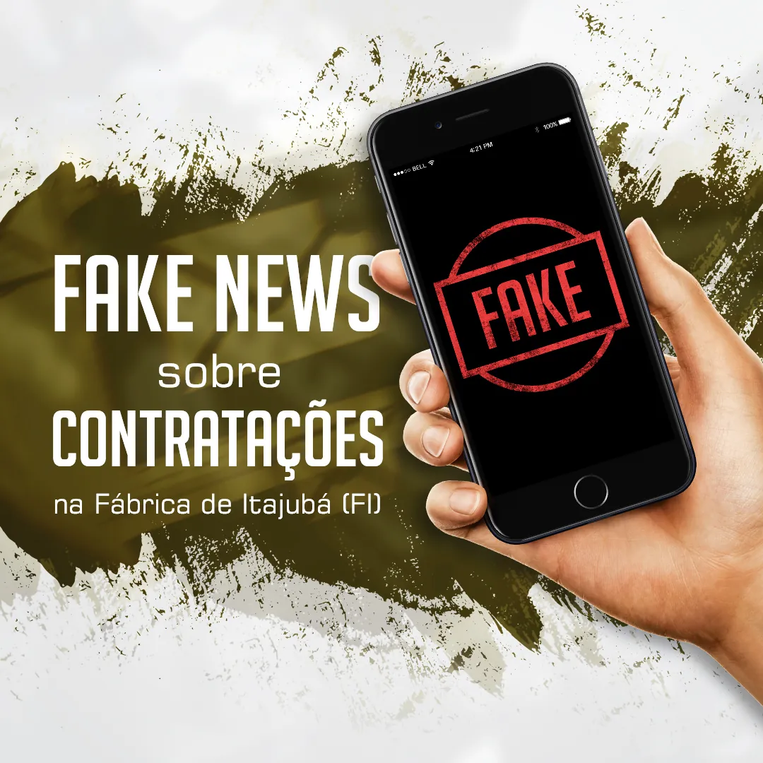 Fake News sobre contratações na FI