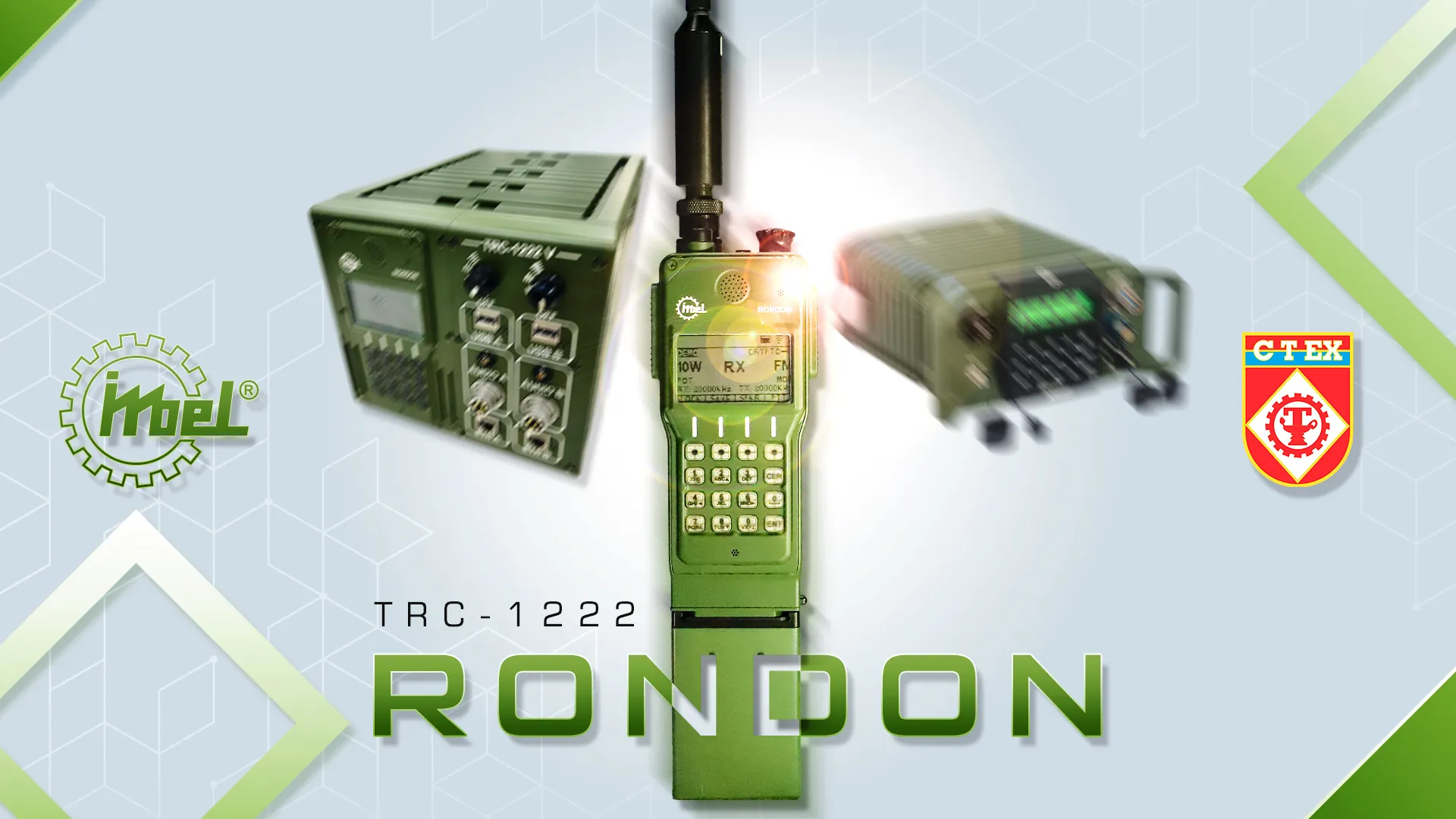 FMCE assina com o CTEx contrato de fornecimento de protótipos do Rádio Definido por Software, TRC-1222 Rondon